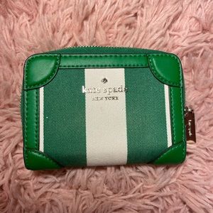 Green kate spade wallet